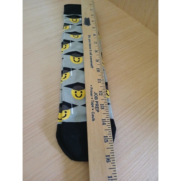 Graduation Socks Smile Face High School Senior College Student Gift - Picture 3 of 6